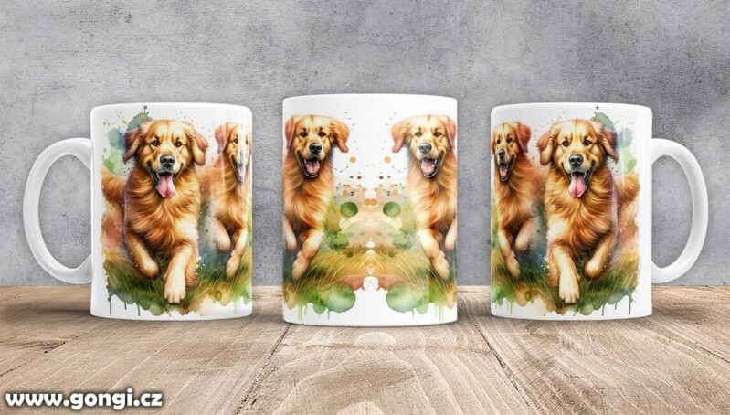 Hrnek - 0207 - Zlatý retrívr